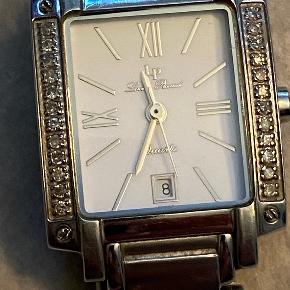Lucien Piccard stainless steel watch with diamond detail - Picture 2 of 6